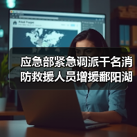 应急部紧急调派千名消防救援人员增援鄱阳湖抗洪抢险(图4) 应急部紧急调派千名消防救援人员增援鄱阳湖抗洪抢险(图4)