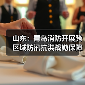 山东：青岛消防开展跨区域防汛抗洪战勤保障实战拉动演练（图3）