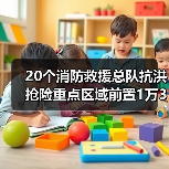 20个消防救援总队抗洪抢险重点区域前置1万3千余人（图3）