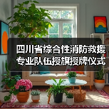 四川省综合性消防救援专业队伍授旗授牌仪式在成都举行(图2) 四川省综合性消防救援专业队伍授旗授牌仪式在成都举行(图2)