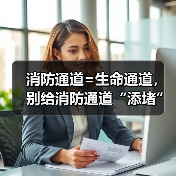 消防通道=生命通道,别给消防通道“添堵”!(图1) 消防通道=生命通道,别给消防通道“添堵”!(图1)