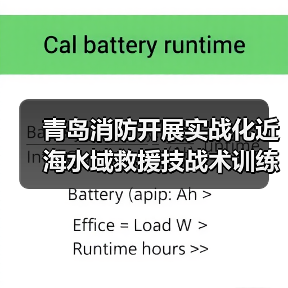 青岛消防开展实战化近海水域救援技战术训练（图2）