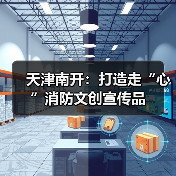 天津南开:打造走“心”消防文创宣传品(图4) 天津南开:打造走“心”消防文创宣传品(图4)