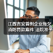 江西吉安首例企业拖欠消防罚款案件 法院准予强制执行(图4) 江西吉安首例企业拖欠消防罚款案件 法院准予强制执行(图4)