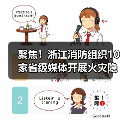 聚焦!浙江消防组织10家省级媒体开展火灾隐患集中曝光行动(图1) 聚焦!浙江消防组织10家省级媒体开展火灾隐患集中曝光行动(图1)