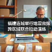福建连城举行地震救援跨区域联合拉动演练(图1) 福建连城举行地震救援跨区域联合拉动演练(图1)