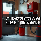 广州消防为全市87万师生献上“消防安全直播大餐 ”(图1) 广州消防为全市87万师生献上“消防安全直播大餐 ”(图1)